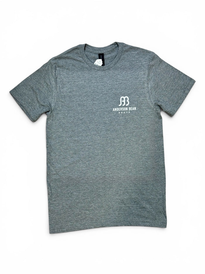 Anderson Bean Heather Grey "Good Boots No Bull" Tee Shirt