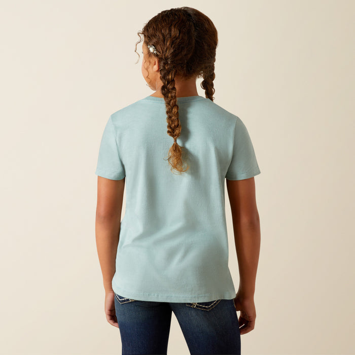 Ariat Girl's River Green Wild Spirits Graphic Tee Shirt 10062897