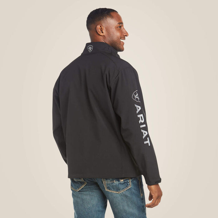 Ariat Men's Black Logo 2.0 Softshell Jacket 10023322-Painted Cowgirl Western Store
