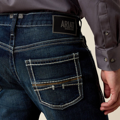 Ariat Men's M5 Coltrane Regular Fit Nightingale Stackable Straight Leg Jeans 10032088