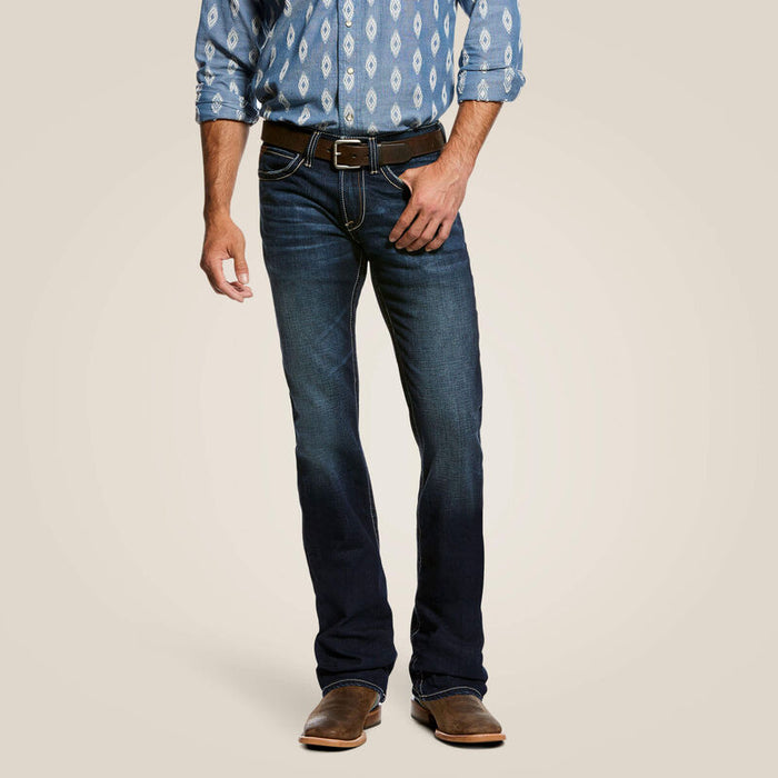 Ariat Men's M7 Dodge Rocker Concord Slim Fit Stackable Straight Leg Jeans 10026681-Painted Cowgirl Western Store