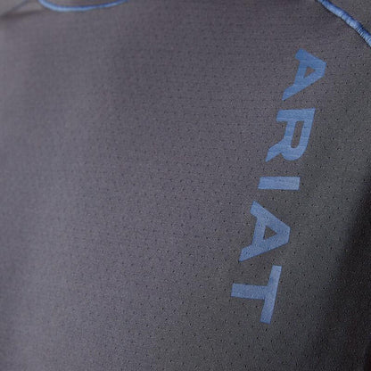 Ariat Men's Ombre Blue 360 Air Flow Long Sleeve Tee 10051364-Painted Cowgirl Western Store