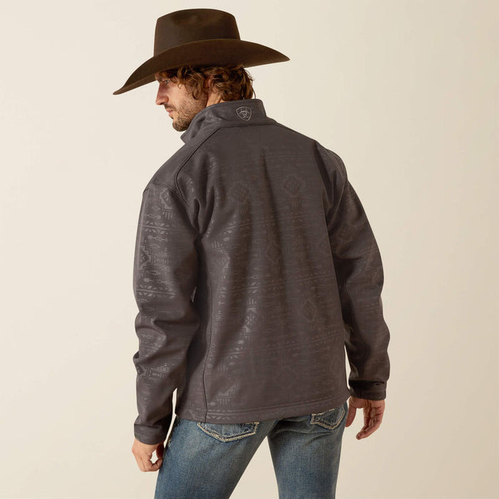 Ariat Men's Phantom Embossed Logo 2.0 Softshell Jacket 10058158-Painted Cowgirl Western Store