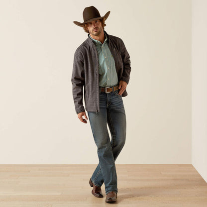 Ariat Men's Phantom Embossed Logo 2.0 Softshell Jacket 10058158-Painted Cowgirl Western Store