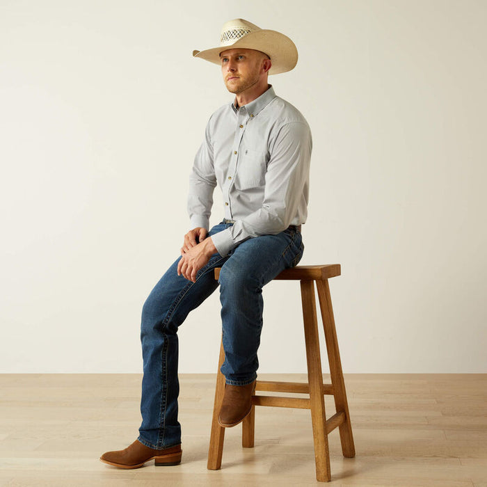 Ariat Men's Pro Dayne Long Sleeve Classic Fit Phantom Western Shirt 10055268-Painted Cowgirl Western Store