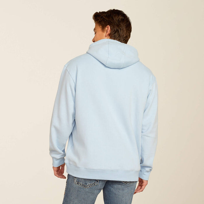 Ariat Men's Soft Chambray Canyon Southwest Circle Hoodie 10052448-Painted Cowgirl Western Store