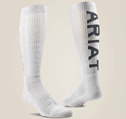 Ariat VentTEK® Grey Over the Calf Western Boot Socks 10038256
