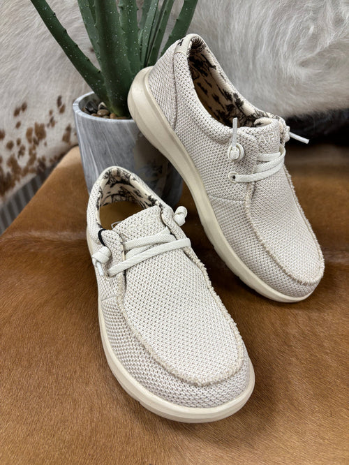 Ariat Women's Cream Mesh Hilo Casual Shoe 10061254