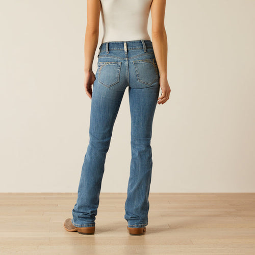 Ariat Women's Crete Perfect Rise Naz Boot Cut Jeans 10058919-Painted Cowgirl Western Store