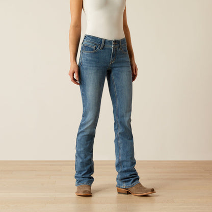 Ariat Women's Crete Perfect Rise Naz Boot Cut Jeans 10058919-Painted Cowgirl Western Store