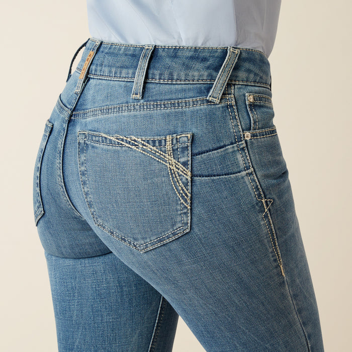 Ariat Women's Crete Perfect Rise Naz Boot Cut Jeans 10058919-Painted Cowgirl Western Store