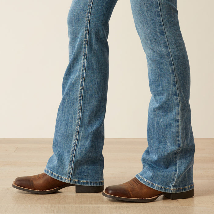 Ariat Women's Crete Perfect Rise Naz Boot Cut Jeans 10058919-Painted Cowgirl Western Store