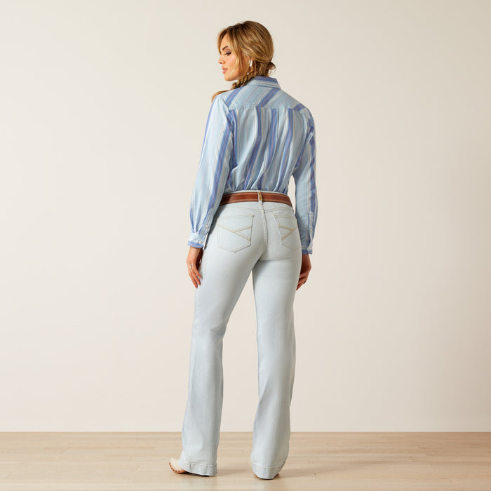 Ariat Women's Jordyn Ice Wash Perfect Rise Trouser Jeans 10058916-Painted Cowgirl Western Store
