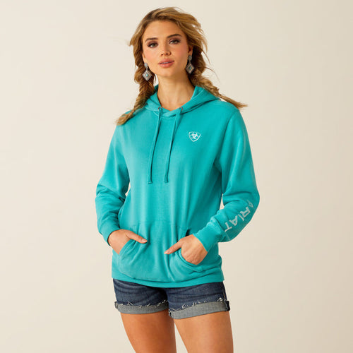 Ariat Women's Latigo Bay Logo 2.0 Hoodie 10055025-Painted Cowgirl Western Store