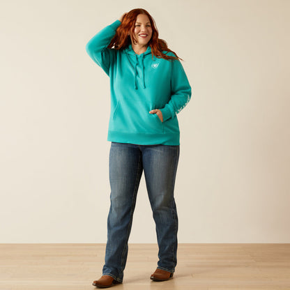 Ariat Women's Latigo Bay Logo 2.0 Hoodie 10055025-Painted Cowgirl Western Store