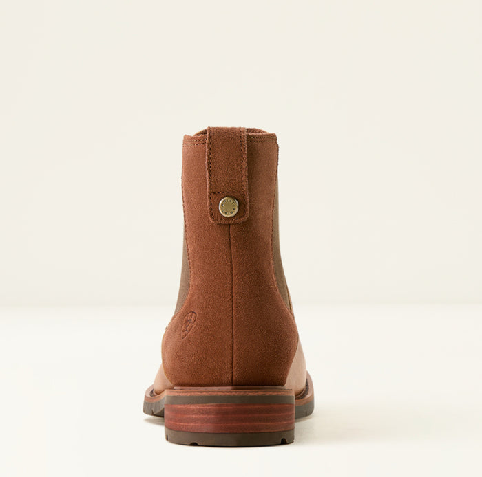Ariat Women's Metallic Brown & Polo Wexford Lug Chelsea Bootie 10053727