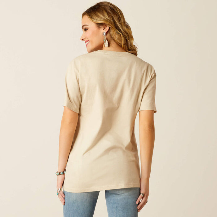 Ariat Women's Natural Keep Walkin' Cowboy Tee 10052542-Painted Cowgirl Western Store