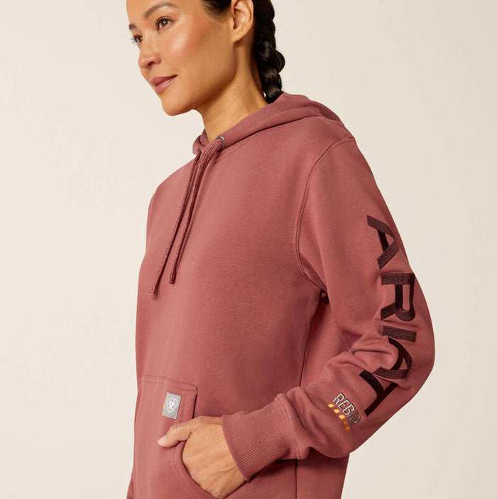 Ariat Women's Roan Rouge Rebar Graphic Hoodie 10052724