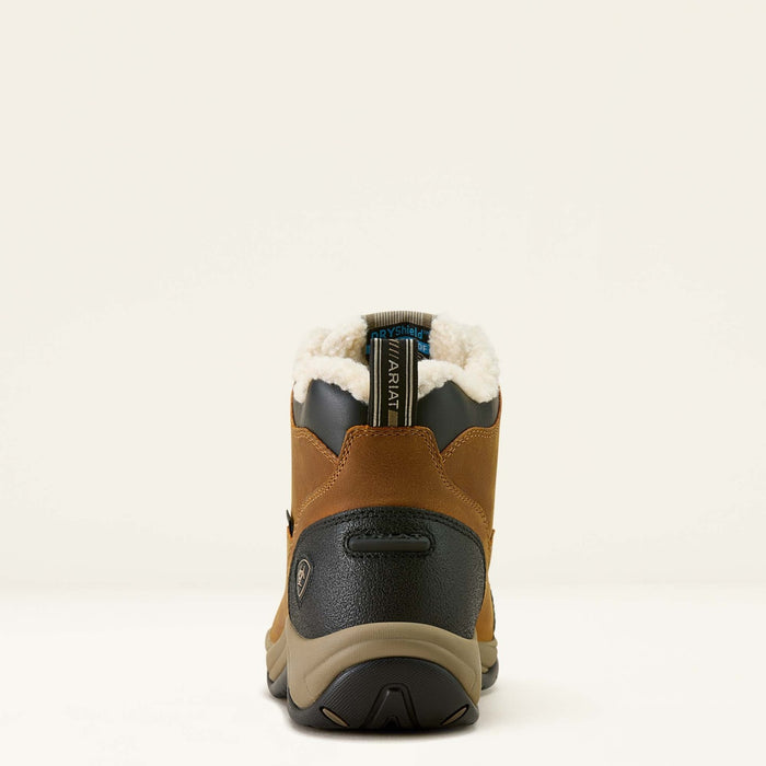 Ariat Women's Terrain H2O 4" Wheat Brown Sherpa Waterproof Lace Up Boot 10063868