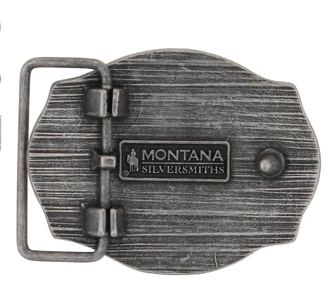 Attitude x Montana Silversmith Future Champion Bull Rider Belt Buckle A1025P