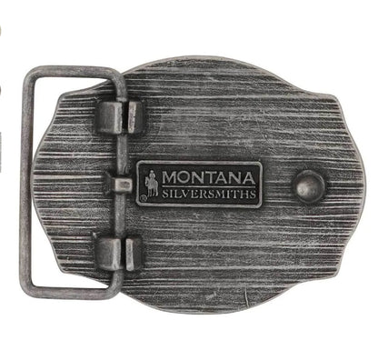 Attitude x Montana Silversmith Future Champion Bull Rider Belt Buckle A1025P