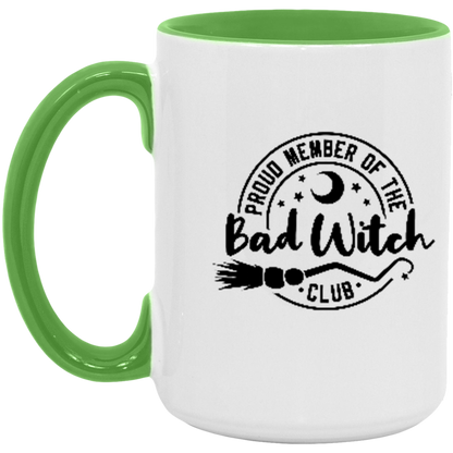 Bad Witch Club ceramic coffee mug, product photo 4