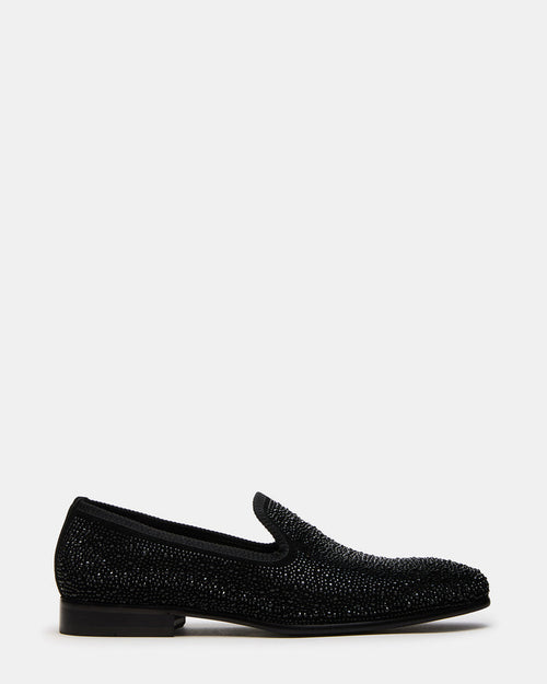BANNOCH Rhinestone Men's Slip-On Loafer | Steve Madden