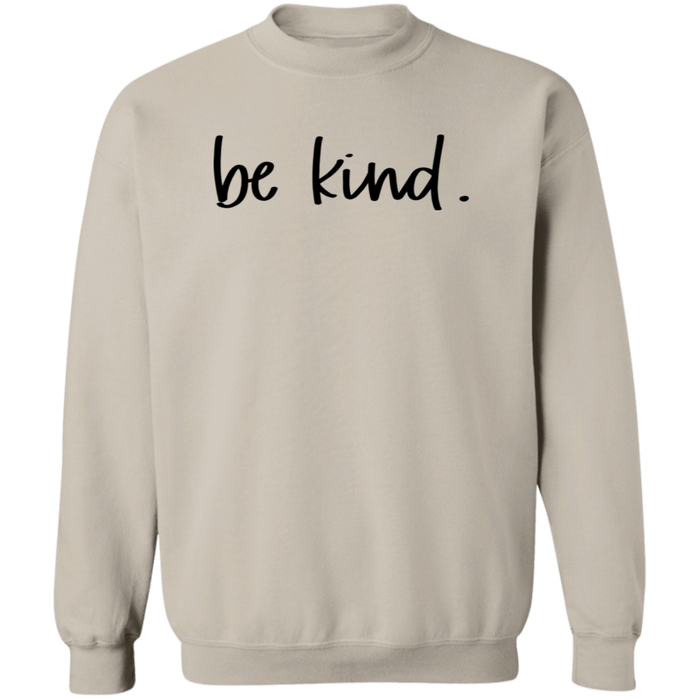 Be Kind crewneck sweatshirt in Sand