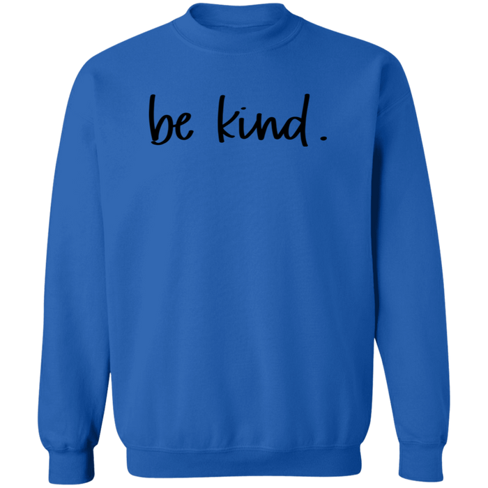 Be Kind crewneck sweatshirt in Royal