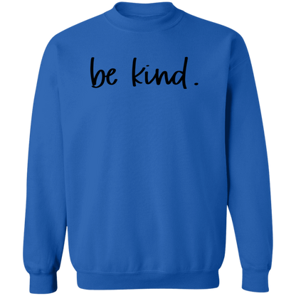 Be Kind crewneck sweatshirt in Royal