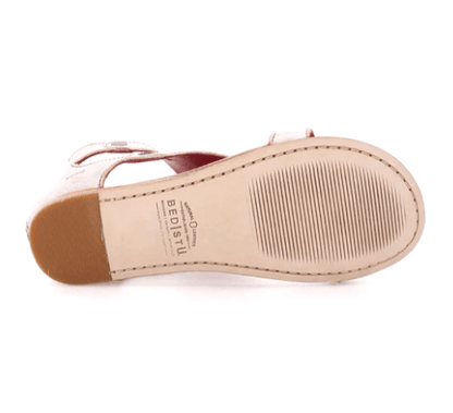 Bed Stu Women's Soto Nectar Lux White Leather Sandal F373012-NTLX