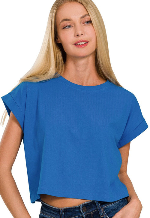 Cap Sleeve Tee