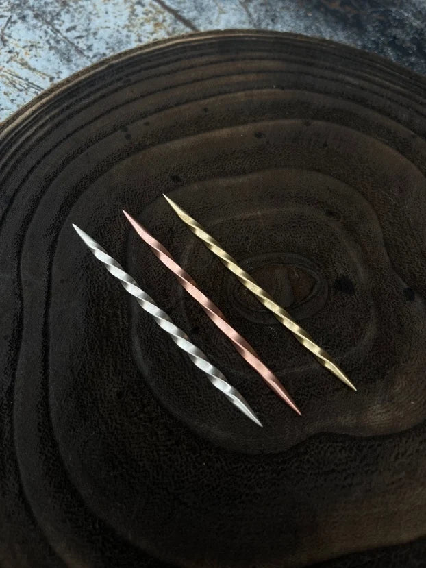 Boles Silver Mixed Metal (Nickel/Brass/Copper) Cowboy Hat Toothpicks