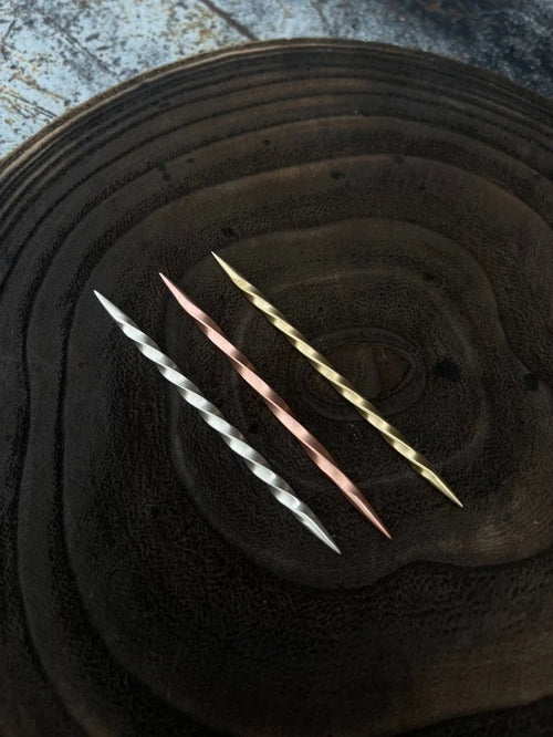 Boles Silver Mixed Metal (Nickel/Brass/Copper) Cowboy Hat Toothpicks