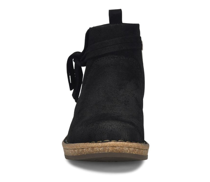 Born Women's Vaughn Black Suede Leather Ankle Boot BR0062309