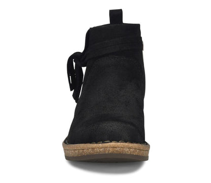 Born Women's Vaughn Black Suede Leather Ankle Boot BR0062309