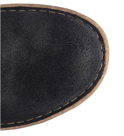 Born Women's Vaughn Black Suede Leather Ankle Boot BR0062309