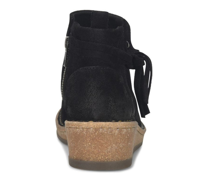 Born Women's Vaughn Black Suede Leather Ankle Boot BR0062309
