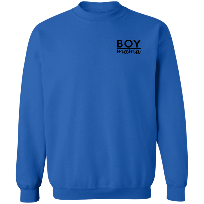 Boy Mama crewneck sweatshirt in Royal