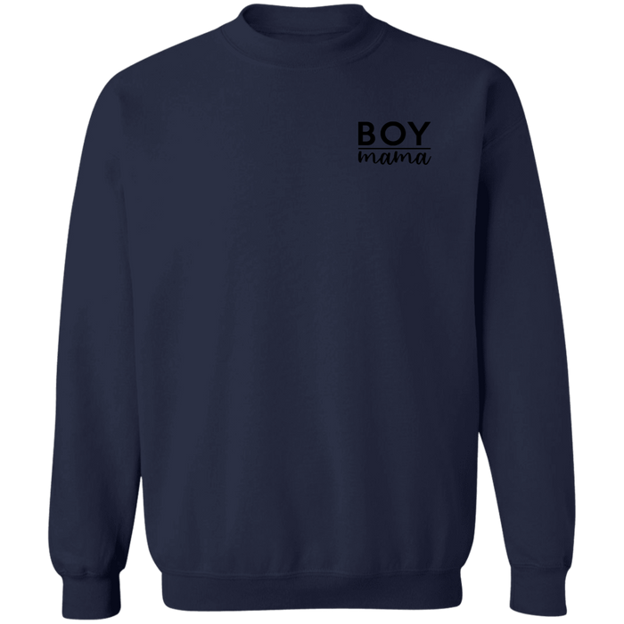 Boy Mama crewneck sweatshirt in Navy