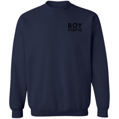 Boy Mama crewneck sweatshirt in Navy