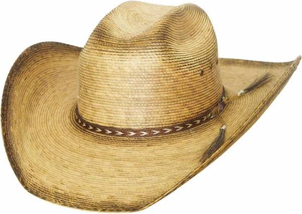Bullhide Tan Tornado Juice Palm Straw Western Cowboy Hat 2908