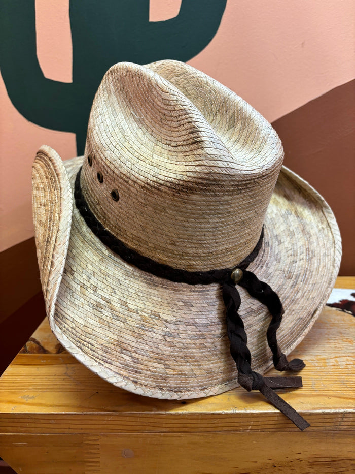 Bullhide Youth Pony Express Western Palm Straw Hat 2544-Painted Cowgirl Western Store