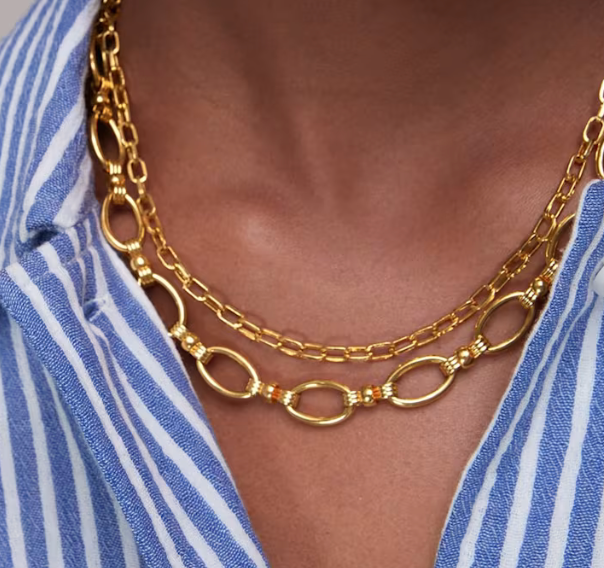 Rio Knuckle Link Necklace