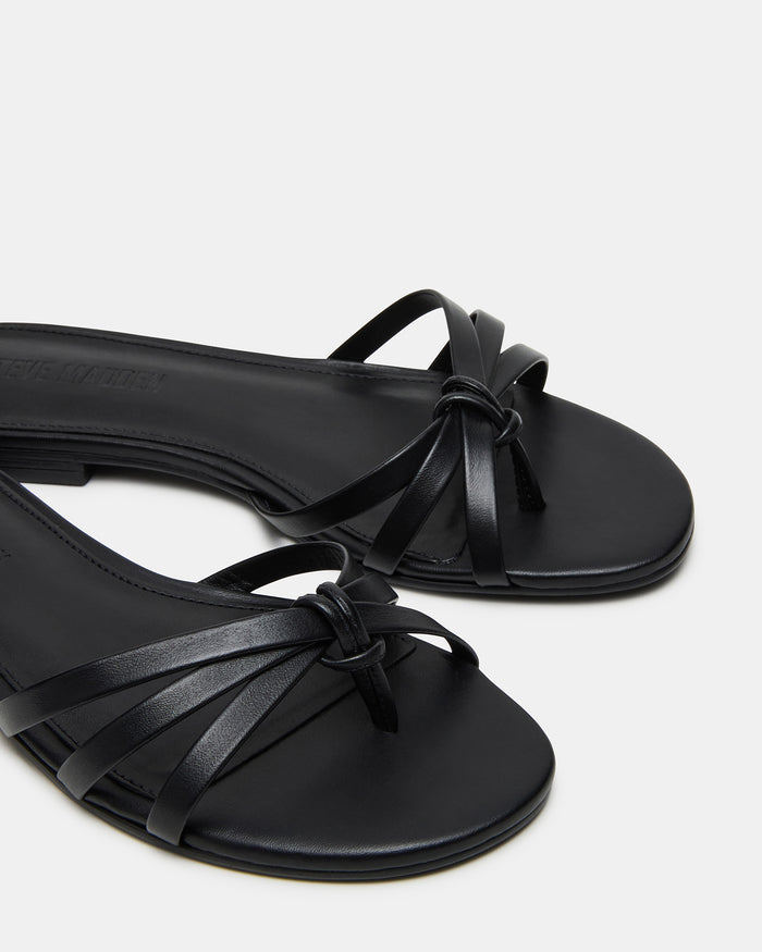 CALISSI BLACK LEATHER
