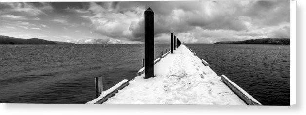 Camp Richardson Pier - Canvas Print-20.000" x 6.250"-Lake Tahoe Prints