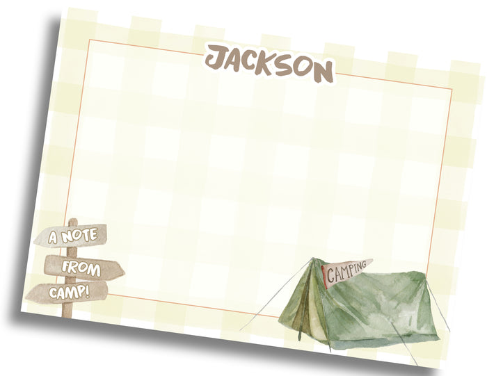 Camp Stationery