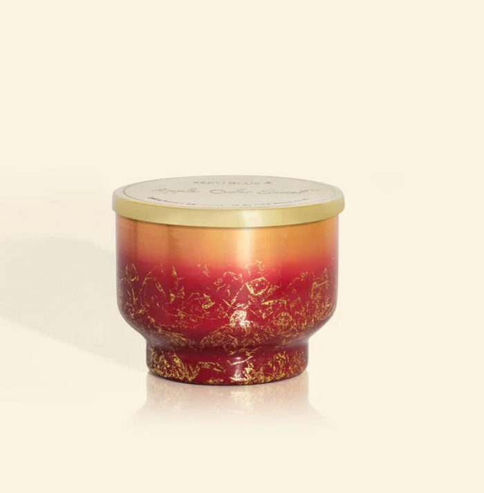 Capri Blue Apple Cider Social Glimmer Inverted Jar Candle, 10 Ounces