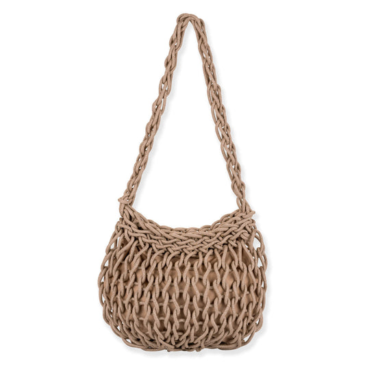 Poly Cotton Scoop Tote