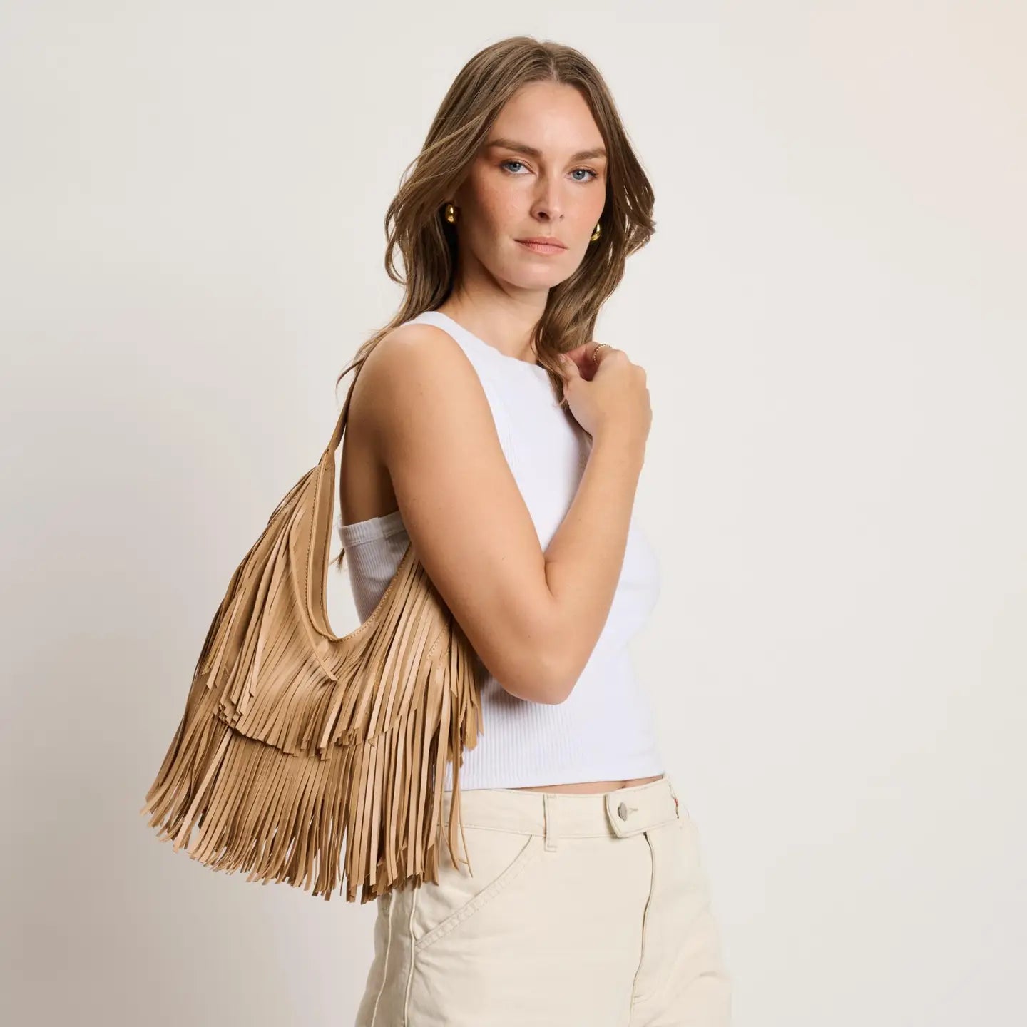 Fringe Shoulder Bag